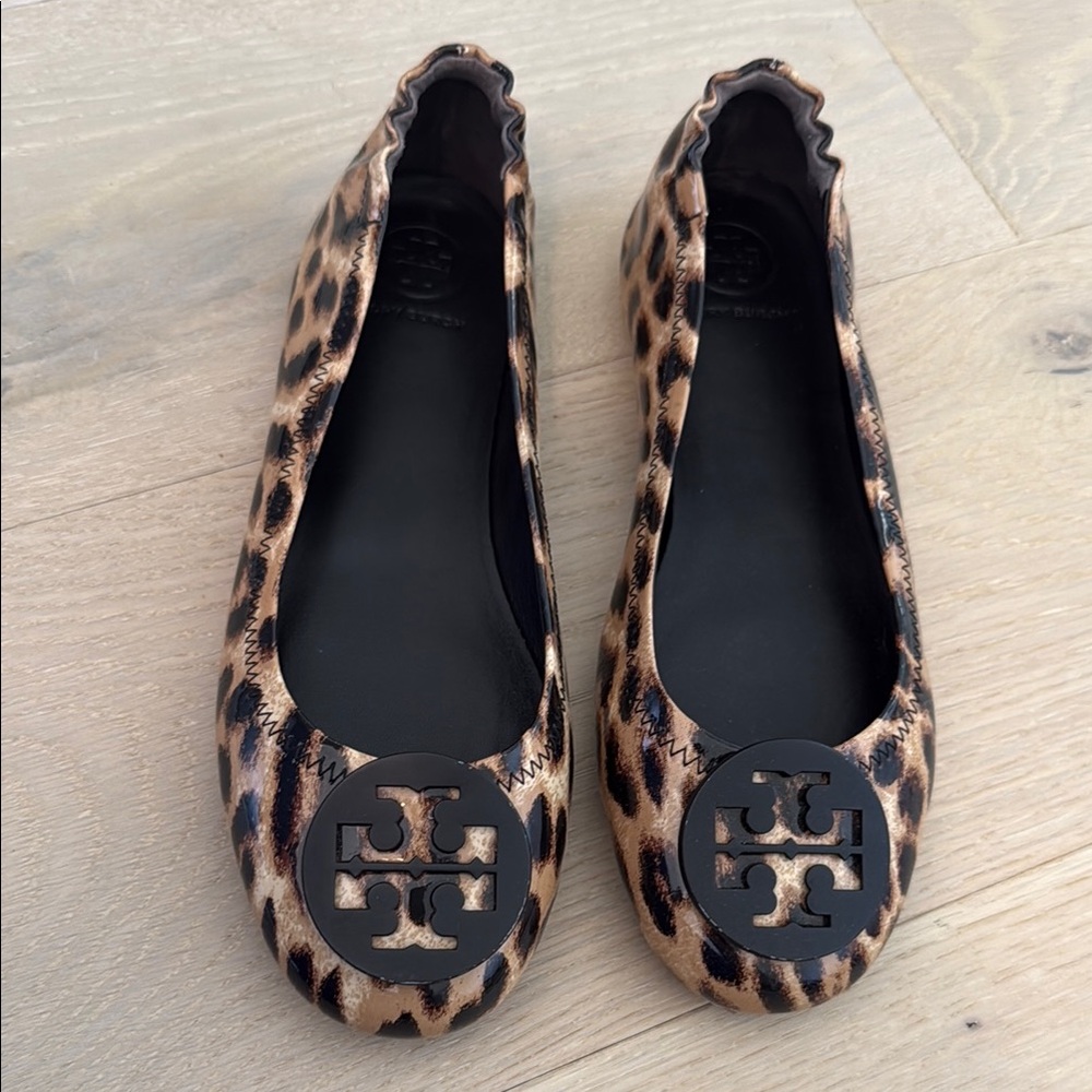 Tory Burch Leopard Print Ballet Flats